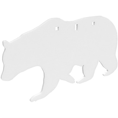 AR500 3/8'' SILHOUETTE / 3-HOLE / BEAR 1 AR500 3/8'' SILHOUETTE / 3-HOLE / BEAR
