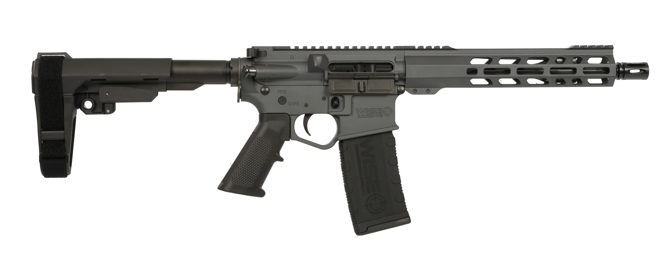 WISE ARMS WA-15B 300BLK GRY 10.5" SBA3 1 WISE ARMS WA-15B 300BLK GRY 10.5" SBA3