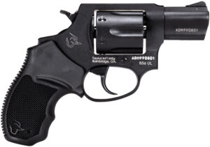 .38 Special Firearms and Ammunition 1 Taurus 2-85621UL 856 Ultra-Lite Small Frame 38 Special +P 6 Shot 2" Matte Black Carbon Steel Barrel & Cylinder, Matte Black Anodized Aluminum Frame, Black Finger Groove Rubber Grip