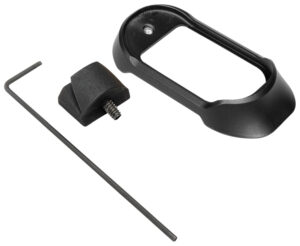 Home 32 Shield Arms G43X48MAGWELLPRMBLK Premium Magwell Compatible w/Glock 43X/48, Black Anodized Aluminum
