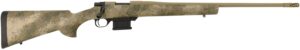 Home 30 Howa HMFN6ARCPR 1500 Fence Line 6mm ARC 5+1 22" Burnt Bronze Cerakote Threaded Barrel, Burnt Bronze Cerakote Aluminum Drilled & Tapped Receiver, Prairie Reaper Camo Fixed Synthetic Stock, Right Hand