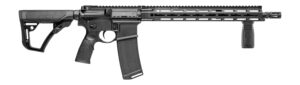 Daniel Defense 0212802081067 DDM4 V7 *CO Compliant 5.56 NATO 16" Black Anodized Aluminum Receiver w/Picatinny Rail, M-LOK Handguard, Black Polymer Stock