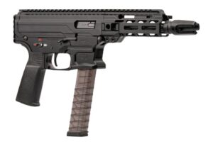 Panzer Arms PAARP9PCCB ARP9 9mm Luger 33+1 6.50" Black Barrel, Black Aluminum Receiver w/Picatinny Rail, Rear Picatinny Rail, Black Polymer Grip, Ambidextrous