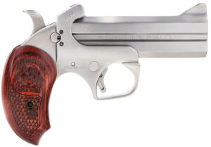 Home 34 Bond Arms BASS4 Snakeslayer IV Original 45Colt/410 Gauge 2rd Shot 4.25" Extended Rosewood Grips Right Hand