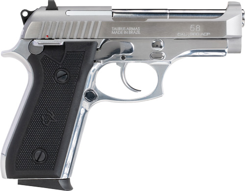 TAURUS 58 380ACP ADJ 15-SHOT - STAINLESS POLYMER 1 TAURUS 58 380ACP ADJ 15-SHOT - STAINLESS POLYMER