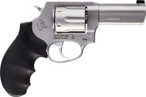 .38 Special Firearms and Ammunition 3 TAURUS 856 38SPL 3" NGT SGT - STAINLES RUBBER