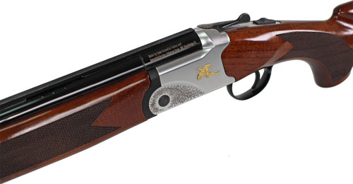 IVER JOHNSON 600LW O/U 12GA 3" - 30"VR SILVER BLACK WALNUT 3 IVER JOHNSON 600LW O/U 12GA 3" - 30"VR SILVER BLACK WALNUT - Image 3